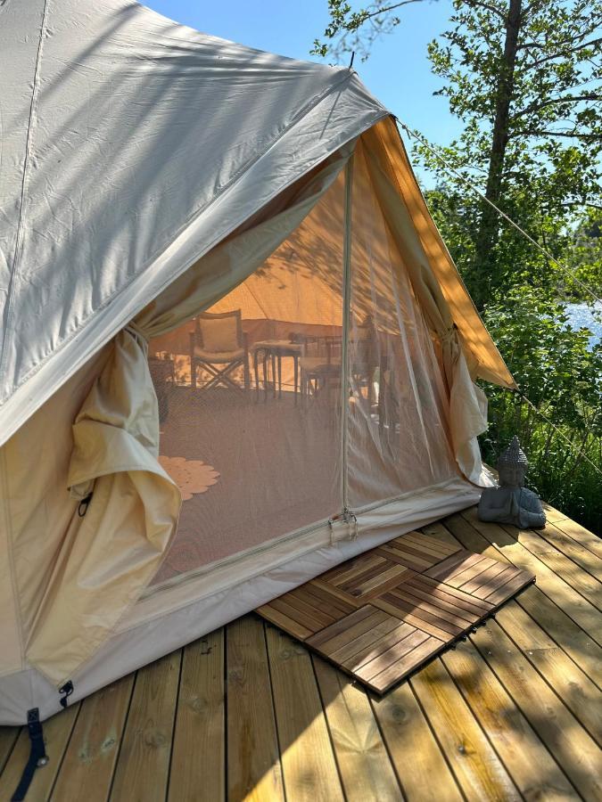 Glamping On Idyllic Lake, Paddle Boards & Rowboat Porsgrunn Exterior photo