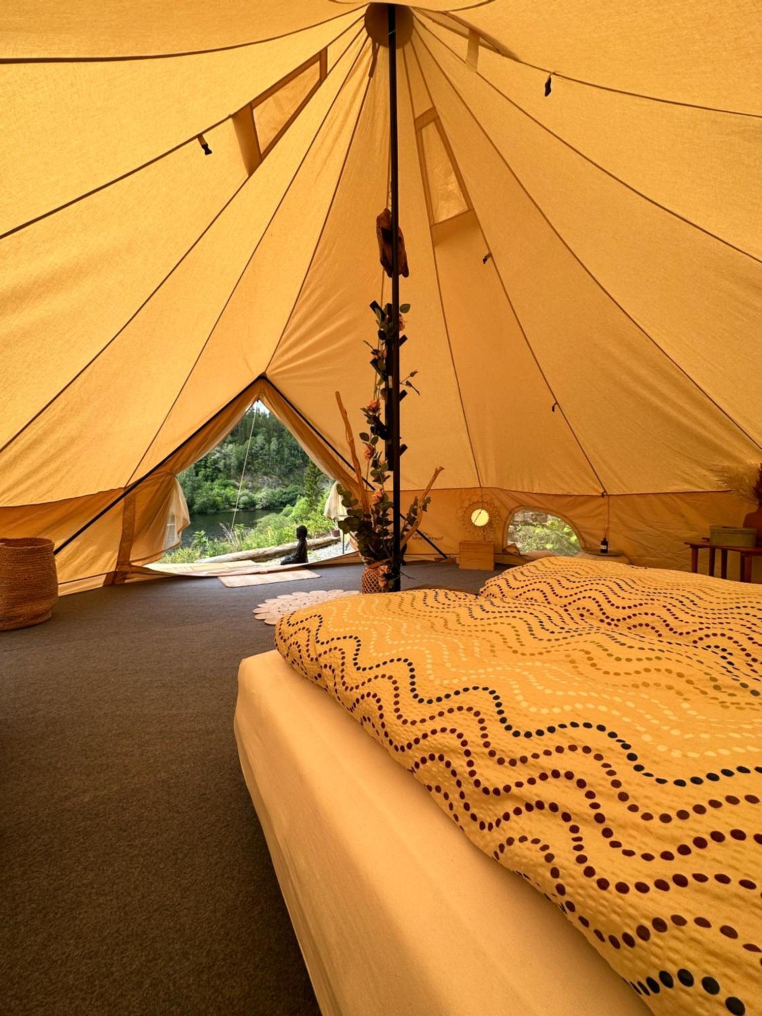 Glamping On Idyllic Lake, Paddle Boards & Rowboat Porsgrunn Exterior photo